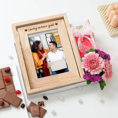 Personalized Blooms And Bites Mother's Day Arrangement-image-20