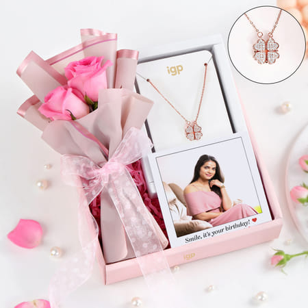Personalized Blushing Birthday Hamper-picture-12