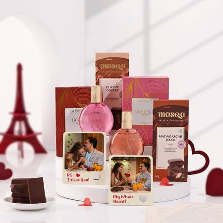 Personalized Cherished Love Gift Hamper For Couple-picture-32