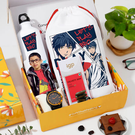 Personalized Cool Essentials Hamper For Kids-image-36