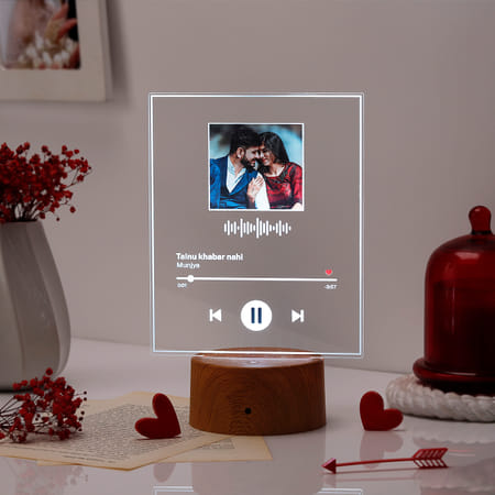 Personalized Couple's Spotify LED Lamp-picture-33