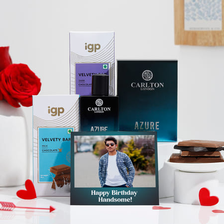 Personalized Delightful Indulgence Birthday Hamper For Him-picture-40