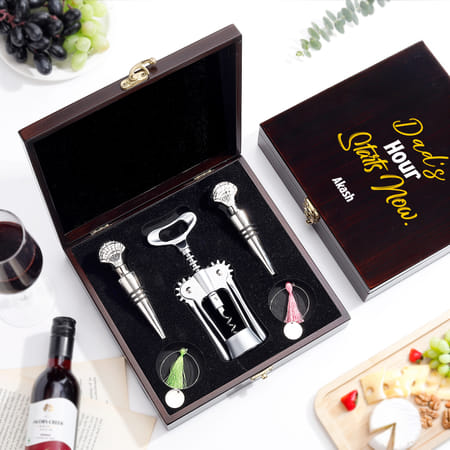 Personalized Elegant Wine Accessories For Dad-image-13