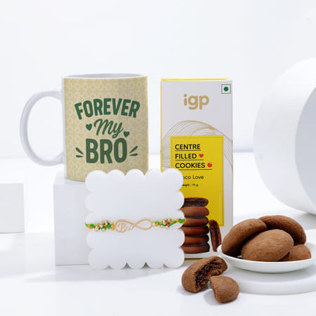 Personalized Forever My Bro Raksha Bandhan Hamper-image-28