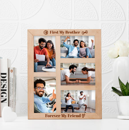Personalized Forever My Friend Frame For Brother-picture-15