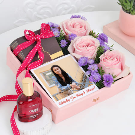 Personalized Fragrant Delight Women's Day Hamper-image-26