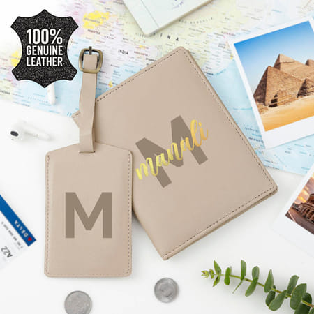 Personalized Globetrotter's Accessory Combo - Grey-picture-35