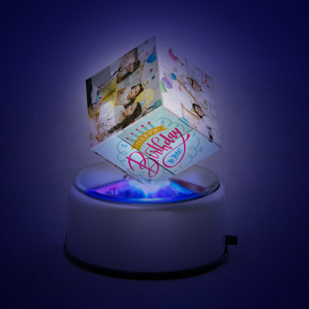 p personalized led rotating crystal for birthday 114132 m