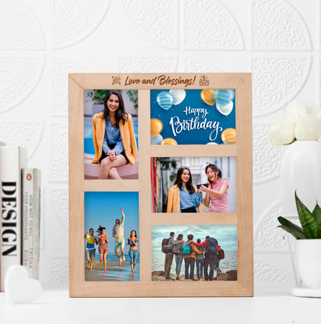 Personalized Love And Blessings Collage Photo Frame For Birthday-picture-41