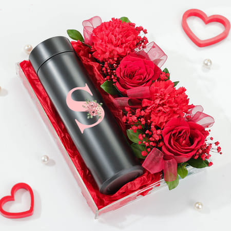 Personalized Love Blooms And Temperature Bottle Combo-picture-39