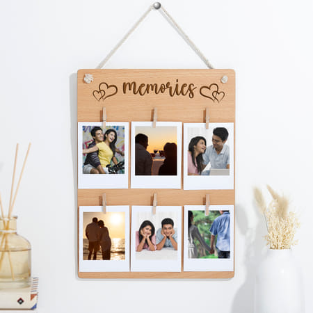 Personalized Lovely Memories Polaroid Board-image-16