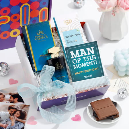 Personalized Luxe Indulgence Birthday Hamper For Him-picture-16