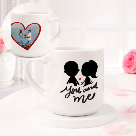 Buy Photo Coffee Mug Personalized - Large Custom Valentines Day Mug - 8  COLOR | UPLOAD ANY PICTURE, LOGO, TEXT | Personalized Coffee Cup,  Customizable Coffee Mug - Photo Gifts for Dad,