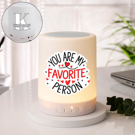 Personalized My Favourite Person Bluetooth Speaker Lamp-picture-20