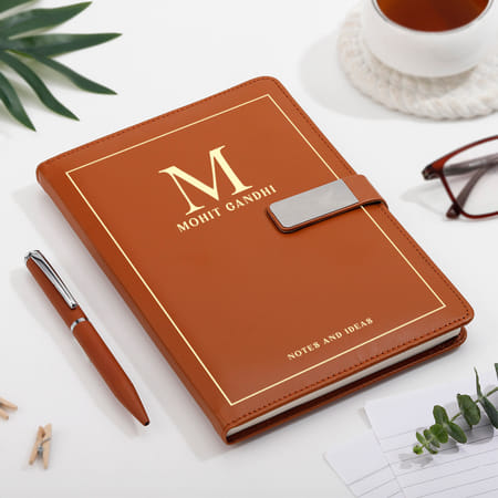Personalized Notes And Ideas Journal And Pen Combo-picture-35