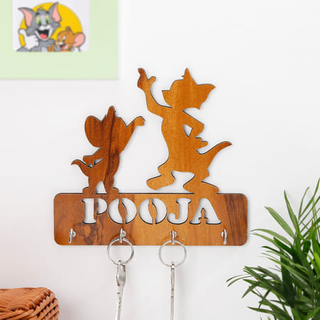 Personalized Playful Cartoon Key Holder-picture-37