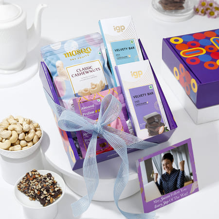Personalized Premium Delights Well Wishing Gift Hamper-image-15