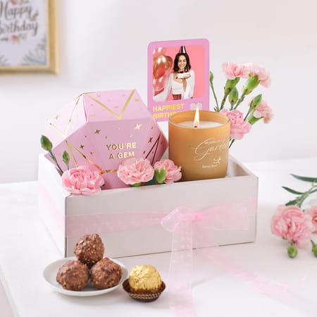 Personalized Radiant Birthday Bliss Gift Hamper-picture-27