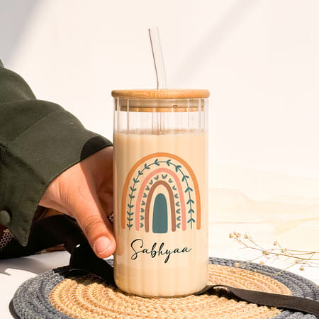Personalized Rainbow Ripple Sipper - 500 ML-picture-43