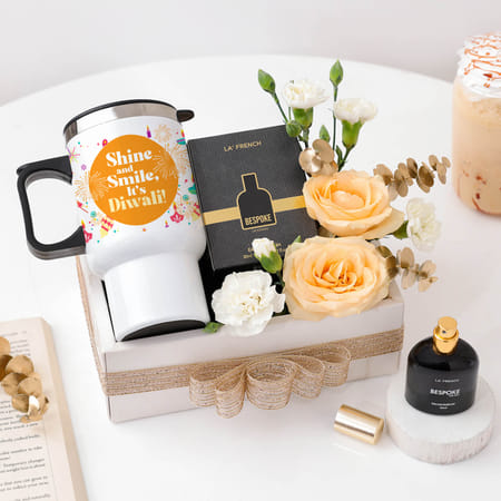 Personalized Shine And Smile Diwali Hamper-image-0