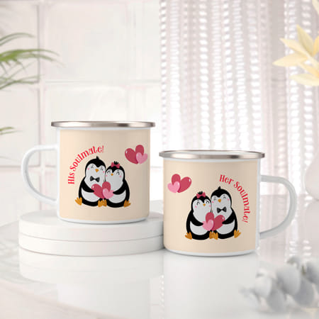 Personalized Soulmates Mugs - Set Of 2-image-40