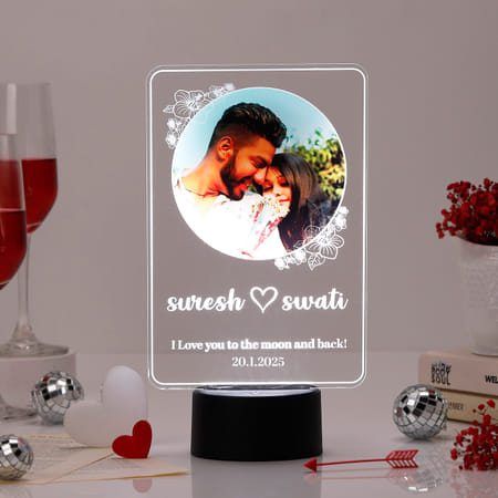 Personalized To Moon And Back LED Lamp-picture-35