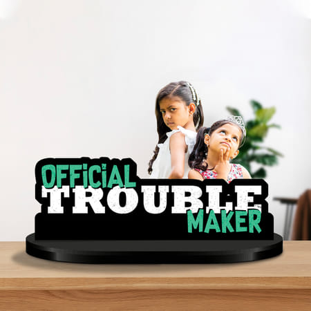 Personalized Trouble Maker Rakhi Caricature-image-4
