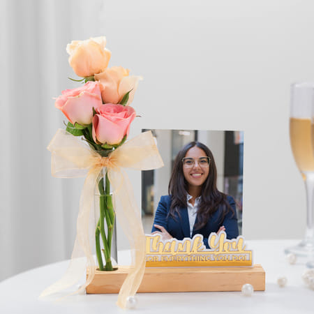Personalized Women's Day Test Tube Photo Stand Combo-picture-34