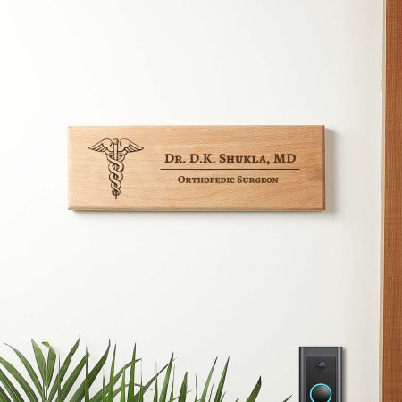 Personalized Sailboat Doctor Retirement Gift Plaque | DIY Awards