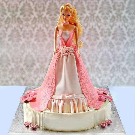 Frozen Doll Cakes : Buy Online Cakes For Teddy | Discount 10% - Delhi NCR