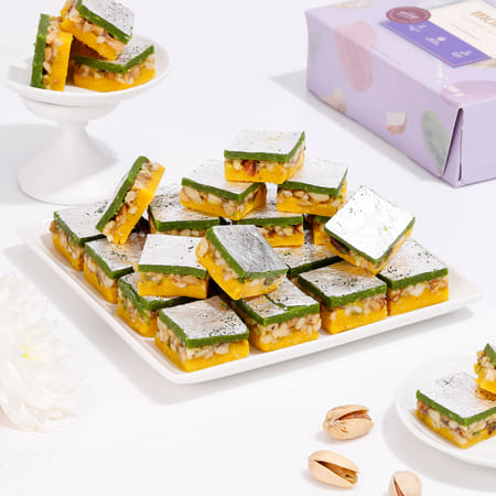 Pista Badam Barfi (400 gm)-image-44