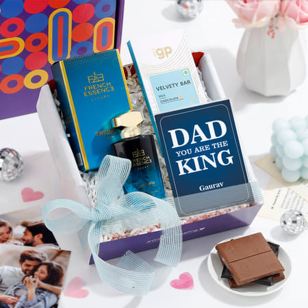 Pleasant Surprise Personalized Father's Day Hamper