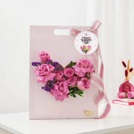 Purple Elegance Women's Day Arrangement-picture-31