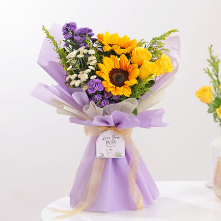 Radiant Blooms Mother's Day Bouquet-picture-30