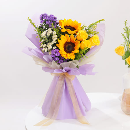Radiant Floral Harmony Bouquet