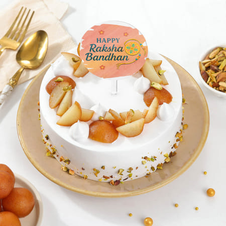 Raksha Bandhan Gulab Jamun Cake-picture-22