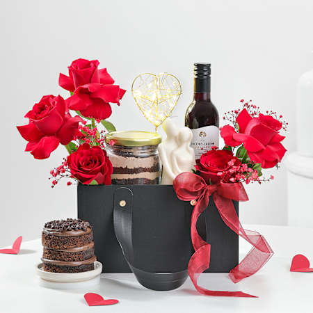 Red Luxe Valentine's Day Hamper-picture-21