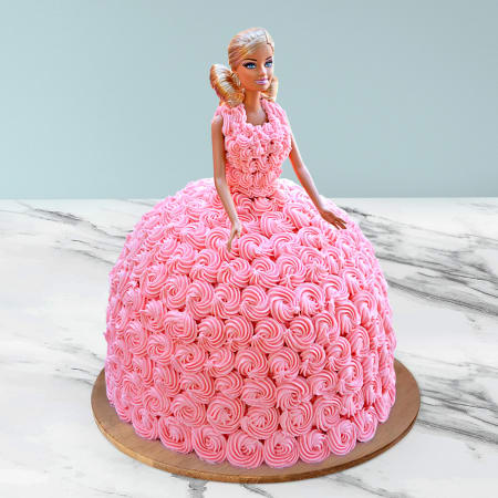 Order My Princess Barbie Cake Online at Rs.4599 & Send to India