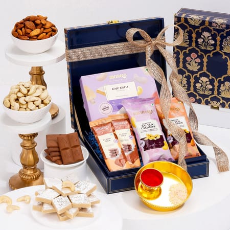 Royal Kaju Katli And Dry Fruit Bhai Dooj Hamper-image-25