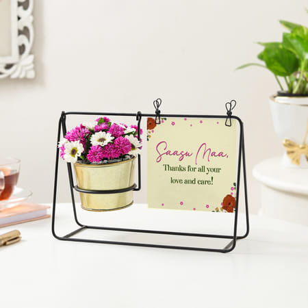 Saasu Maa's Personalized Swinging Metal Planter-picture-15