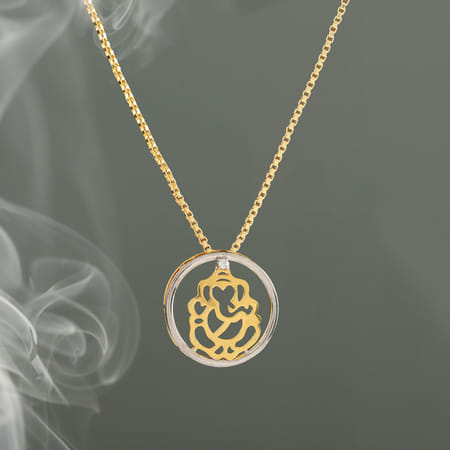 Spiritual Ganesha Pendant: Gift/Send 