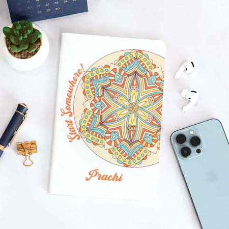 Start Somewhere Personalized Mandala Notebook-picture-17