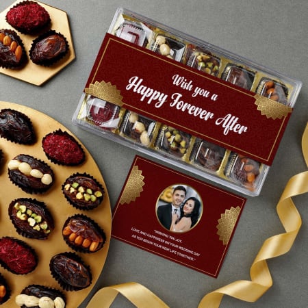 Customized Wedding Invitation Chocolates | Chocolate Return Box