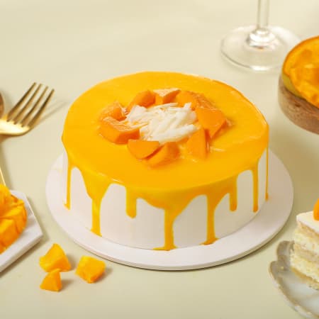 Mango Cream Cake 