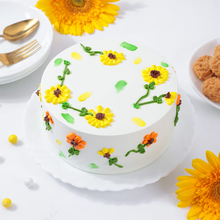 Sunflower Dream Cake-picture-38