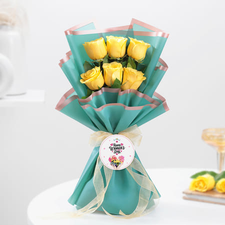 Sunny Radiance Women's Day Bouquet-image-29