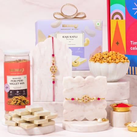 Sweet And Savory Bhaiya Bhabhi Rakhi Hamper-picture-27