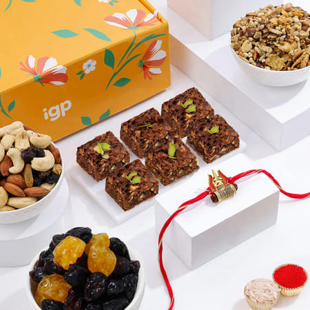 Sweet And Savoury Rakhi Hamper-picture-25
