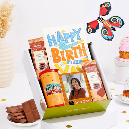 Sweet Moments Personalized Birthday Hamper For Her-image-20