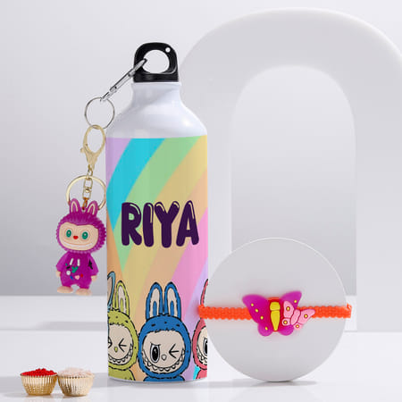 Sweet Monster Personalized Rakhi Combo For Sister-picture-27